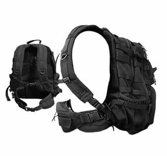 Backpacks.